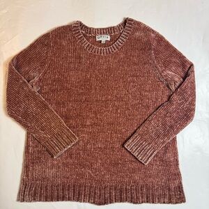 Orvis Women's Rust Crew Neck Sweater
